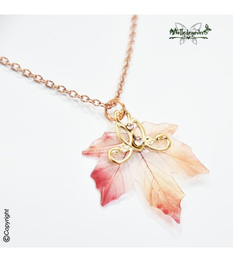 Feuille Velours Cuivré