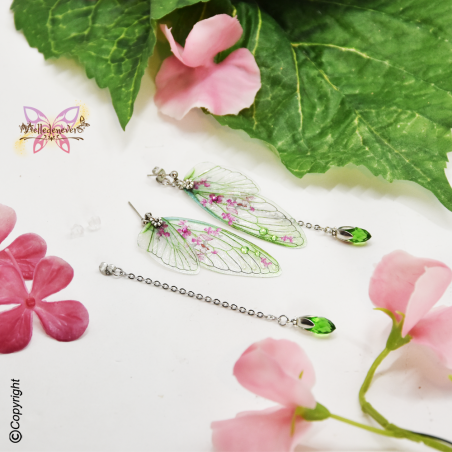 Fée Emeraude aux Pétales - FEVRIER