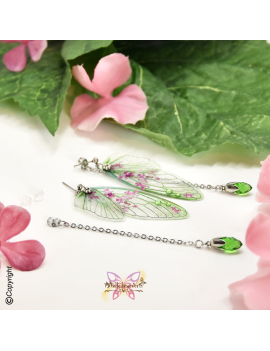 Fée Emeraude aux Pétales - FEVRIER