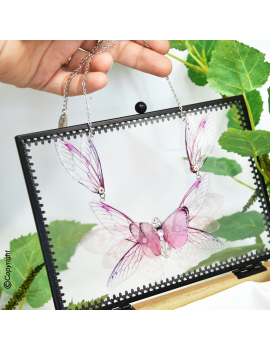 Sylphe Rose Ephémère