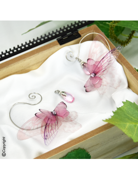 Sylphe Rose Ephémère