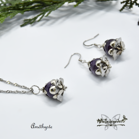Collier Améthyste Felilë