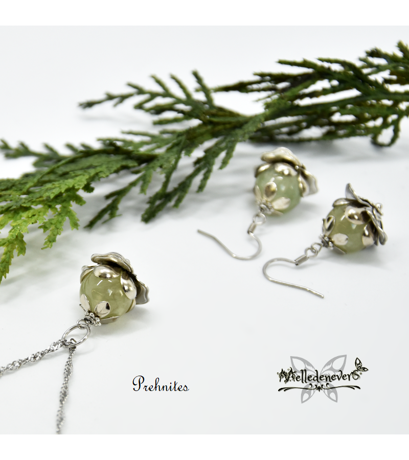Collier Prehnite Verelë